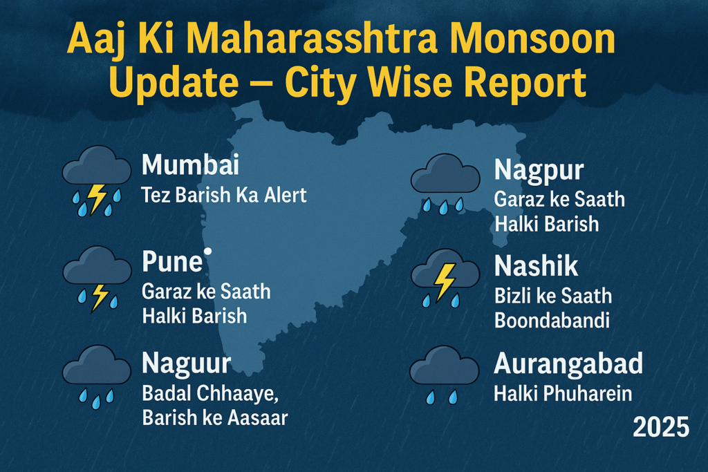 Aaj Ki Maharashtra Monsoon Update