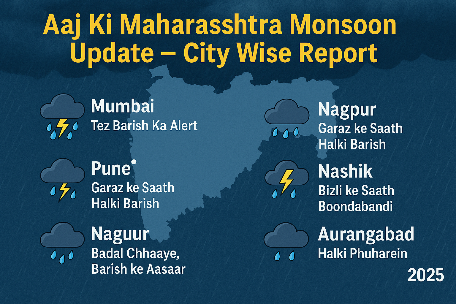Aaj Ki Maharashtra Monsoon Update