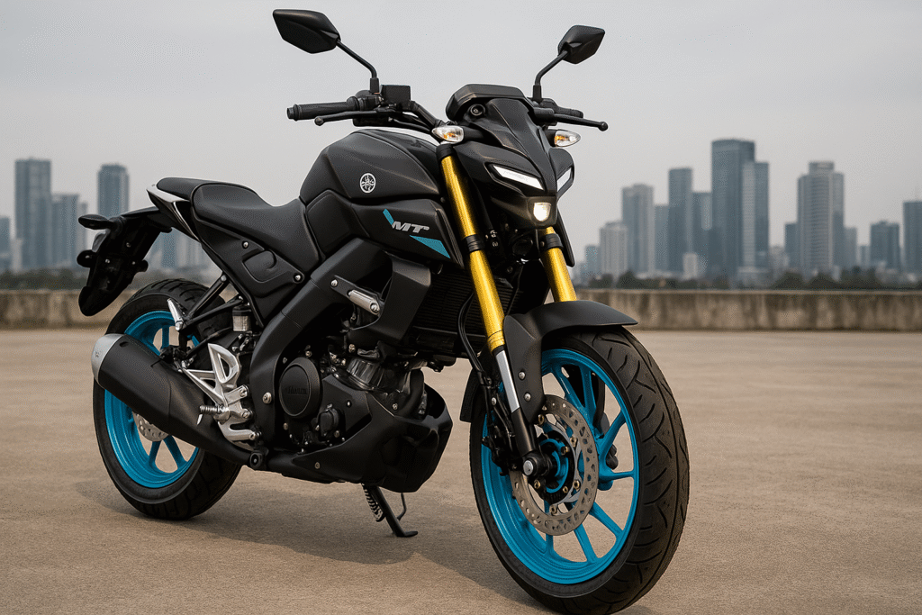 Yamaha MT-15 New Model bike with sporty look