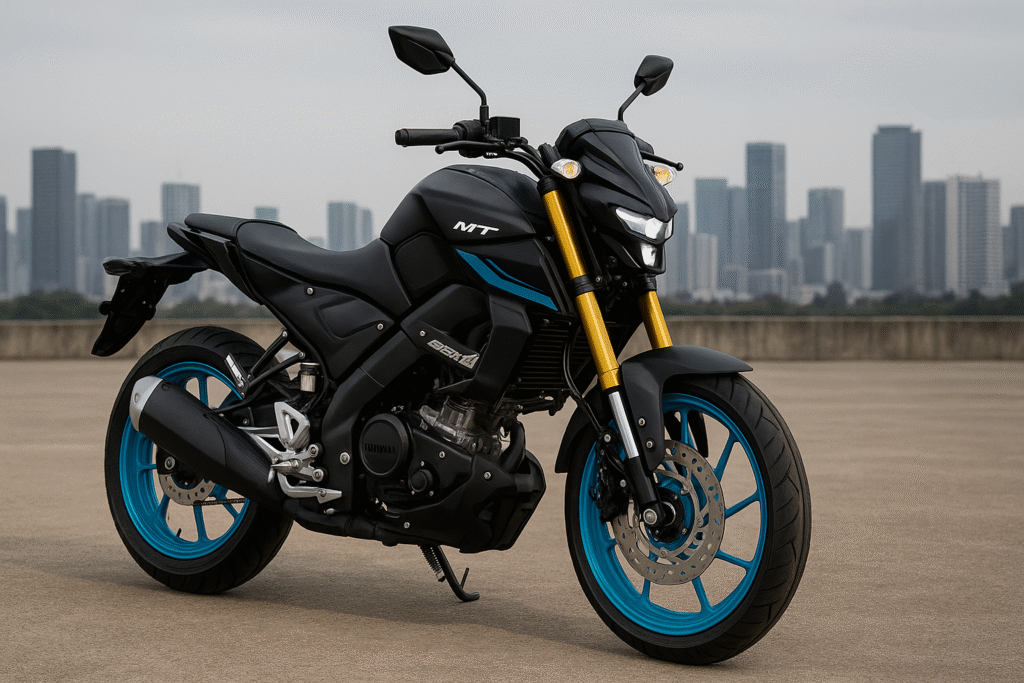 Yamaha MT-15 New Model bike with sporty look